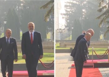 LIVE! Rama pritet me ceremoni zyrtare nga Kovaçevski, nis takimi i dy qeverive në Shkup