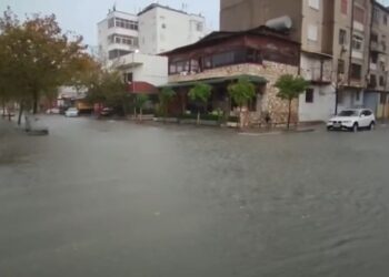 Përmbytje në Shkodër, 400 ha në Fushën e Murriqan nën ujë. Në Lezhë probleme me rrugët