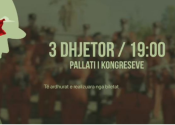 110-vjetori i Pavarësisë, bandat e ushtrive të Shqipërisë, Kosovës, vendeve të NATO-s e SHBA koncert bamirësie për Ukrainën, në Tiranë