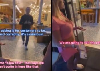 VIDEO/ “Gjoksin jashtë…!” Menaxheri në Paris iu ndalon hyrjen 2 vajzave. Lokalet shqiptare s’do e bënin kurrë!
