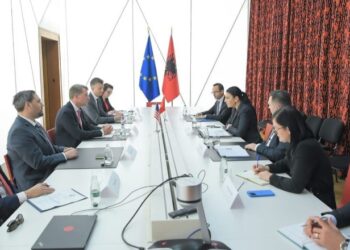 Takim me Ballukun/ Ambasadori për mbrojtjen Kibernetike në SHBA vizitë në Tiranë: Mbështetje të vazhdueshme ndaj Shqipërisë