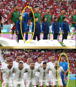 Çudia në ndeshjen e Botërorit, portieri zbret në fushë dhe zëvendësohet pas himnit