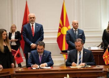 Shkup/ Çuçi nënshkruan dy marrëveshje: Bashkëpunim policor dhe lëvizje në pikën e përbashkët kufitare të Qafë Thanës