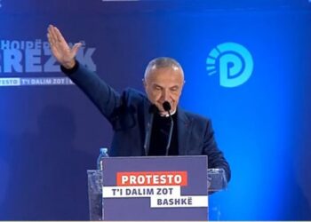 A u zhgënjyen qytetarët me protestën e djeshme? Partia e Ilir Metës: Pjesëmarrja ishte “grusht” për Rilindjen