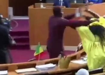VIDEO/ Plas sherri në parlamentin e Senegalit, deputetët përleshen me grushta dhe karrige gjatë seancës