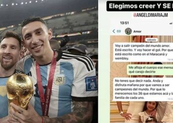 Parandjenja e Di Marias, çfarë i shkruajti gruas: Zemra ime, nesër do dal kampion bote dhe do shënoj!