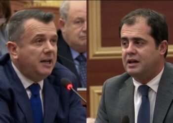 Debati për Dvoranin/ Bylykbashi: S’mund të jetë pjesë e Kushtetueses. Balla: Shërbëtor i ‘non-gratës’, laj gojën kur flet për kampionin e drejtësisë