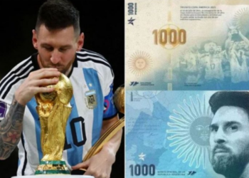 Argjentina po mendon të nxjerrë në treg kartëmonedha me imazhien e Leo Mesit me vlerë 1 mijë Pesos