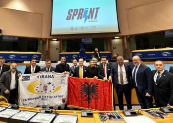 Parlamenti Europian i jep Tiranës titullin ‘Qyteti Europian i Sportit 2023’, Veliaj dhe Balla: Një super sukses për ne