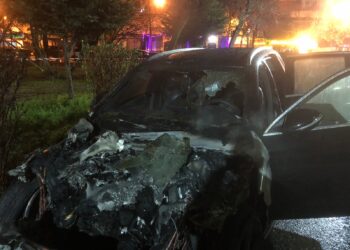 3 makina të parkuara digjen gjatë natës në Shkodër, ende nuk dihet shkaku