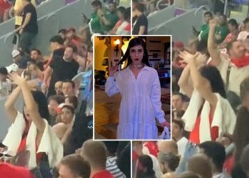 Bëri shqiponjën dhe u nxor jashtë nga stadiumi i Botërorit, tifozja shqiptare: Serbët thirrën sigurimin!