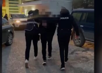Njëra makinë kontrollonte rrugën, tjetra transportonte kanabis. Tre të arrestuar me 87 pako drogë