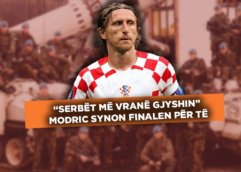 32 vite më parë/ Serbët i vranë gjyshin më 18 dhjetor, Modric synon finalen për të: Nga lart bën tifo për mua