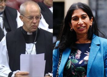 “Kontrolli është bërë mizori”/ Braverman kritikohet nga Kryepeshkopi britanik për mohimin e dinjitetit të refugjatëve