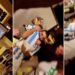 Pamje spektakolare/ Bëhet viral tifozi që mbante një dhi të veshur me fanellën e Argjentinës