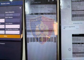 Vinin baste sportive me telefon, policia e Tiranës arreston pesë persona