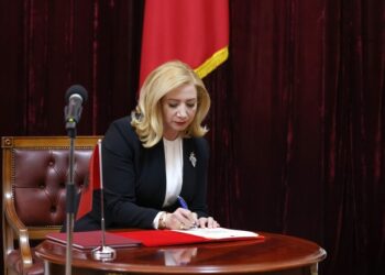 Betohet në Presidencë anëtarja e re e Gjykatës Kushtetuese, hapen procedurat për zgjedhjen e kryetarit të ri