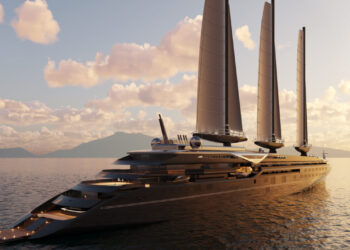 Orient Express “hidhet” në det, bëhet anija më e madhe me vela në botë