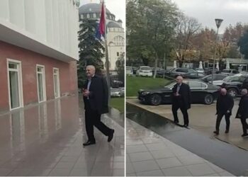 Meta shkon në selinë e PD-së por mungon Berisha, e pret Flamur Noka