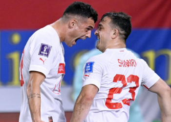 Kupa e Botës/ FIFA dënon Serbinë për ofendimet ndaj Xhakës dhe Shaqirit gjatë ndeshjes me Zvicrën