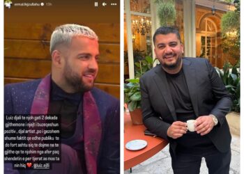 Këngëtari i njohur shqiptar mbështet publikisht Luiz Ejllin: Të njoh që 2 dekada, gjithmonë i njëjtë i buzëqeshur