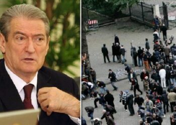Më 21 janar 2011 me urdhër të tij u vranë 4 protestues/ Berisha nga Laçi: PD, parti e të drejtave dhe lirive të qytetarit