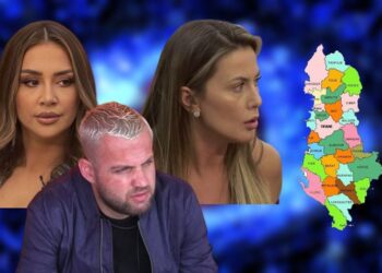 VIDEO/ “Çfarë nuk di unë për gruan tënde”! Olta kërcënon Luizin me Kiarën: Tirana është e vogël, gjithçka merret vesh…!