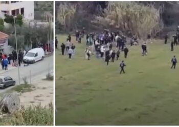 “Luiz, o kampion, gjithë Shqipëria ty të do”/ Fansat në mbështetje të Luiz Ejllit, protestojnë jashtë shtëpisë së Big Brother