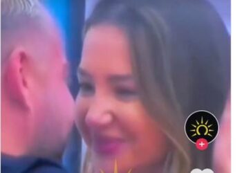 VIDEO/ Ndodh puthja? Kiara dhe Luiz kalojnë momente intime në dhomën e provës, moderatorja i pëshpëriti në vesh këngëtarit: Dua të të puth…!