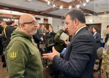 Ministri i Mbrojtjes në takimin e 8-të të Grupit të Kontaktit, Peleshi: Paketë tjetër donacionesh për Ukrainën