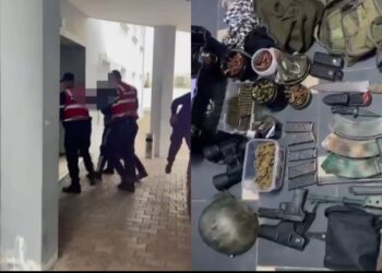 VIDEO/ I armatosur rëndë për të vrarë politikanët, këto janë pamjet e arrestimit të 35 vjeçarit në Lezhë