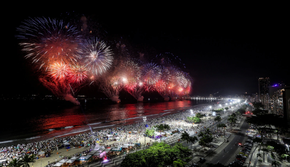 FOTO: Bota mirëpret Vitin e Ri me spektakël fishekzjarresh! Ja festimet qytete të ndryshme