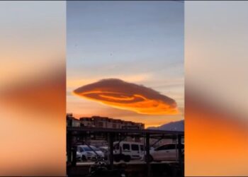 VIDEO/ ‘Është një UFO?’! Fenomeni i veçantë atmosferik që i mahniti banorët. Rrezikon avionët