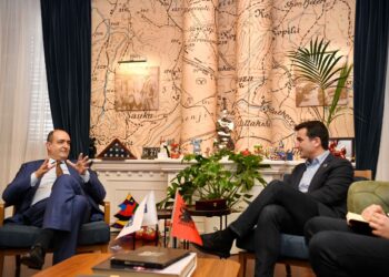 Veliaj pret ambasadorin e ri të OSBE, De Sanctis: Tirana, qytet shumë dinamik