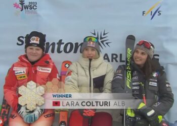 U shpall sot kampione e botës për të reja në ski, Lara Colturi: E lumtur që përfaqësoj Shqipërinë