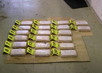 VIDEO/ Shqiptari tenton të trafikojë 11 kg heroinë në Kroaci, iu kapën 20 pako të vendosura në gomën e makinës