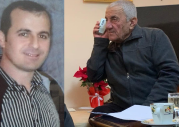 FOTO/ Merr nga gazetari kasetën: Babai i Aleks Nikës dëgjon urdhërin për vrasjen e të birit në 21 Janar!