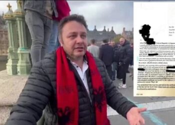‘Hakmarrje’ britanike? Nën hetim për protestën në Londër, shqiptarit iu hetua marrja e shtetësisë angleze