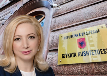 Holta Zaçaj zgjidhet kryetare e Gjykatës Kushtetuese