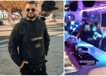 VIDEO/ Vrasja e shqiptarit në Mykonos për shkak të borxhit, publikohen pamjet e sherrit në lokal