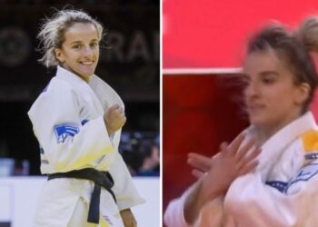 Triumfi i radhës/ Distria Krasniqi fiton medaljen e artë në Paris, feston me ‘shqiponjë’