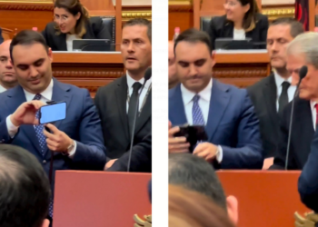 VIDEO / Bëri rolin e kameramanit të Berishës, Braçe tallet me Këlliçin: Zar i Salih Berishës, 33 vite e njëjta histori
