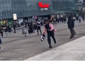 VIDEO/ Terror në qendrën tregtare në Paris, burri vret veten me armë