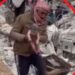 VIDEO/ Nëna nën rrënojat e tërmetit sjell në jetë foshnjën, por vetë vdes! Qytetari merr të sapolindurin në duar