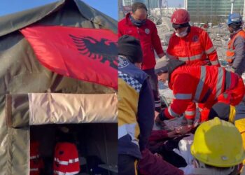 Mrekullia në Turqi/ Më shumë se 100 orë nën rrënojat e tërmetit, mjeku i ekipit shqiptar shpëton të riun e bllokuar