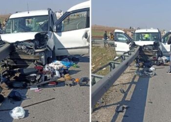 Barrierat mbrojtëse çajnë në mes makinën, dy të vdekur, mes të plagosurve dhe një foshnjë