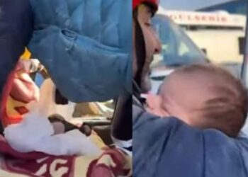 VIDEO/ Ndodh mrekullia me foshnjën 2-muajshe, mbeti poshtë rrënojave për 29 orë në fund nxirret e gjallë