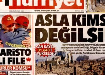 “Efharisto poli file”, mesazhi i gazetës turke “Hurriyet” për Greqinë pas ndihmës për tërmetin