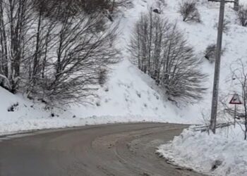 Temperatura në Korçë arrin deri në -14 °C, shfaqen probleme në qarkullimin e automjeteve