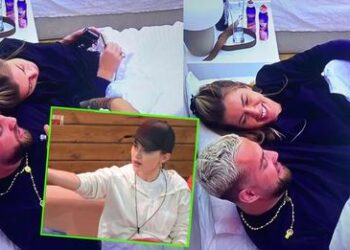 VIDEO/ E pabesueshme por e vërtetë! Olta dhe Luizi flenë bashkë, Kiara bën reagimin e papritur